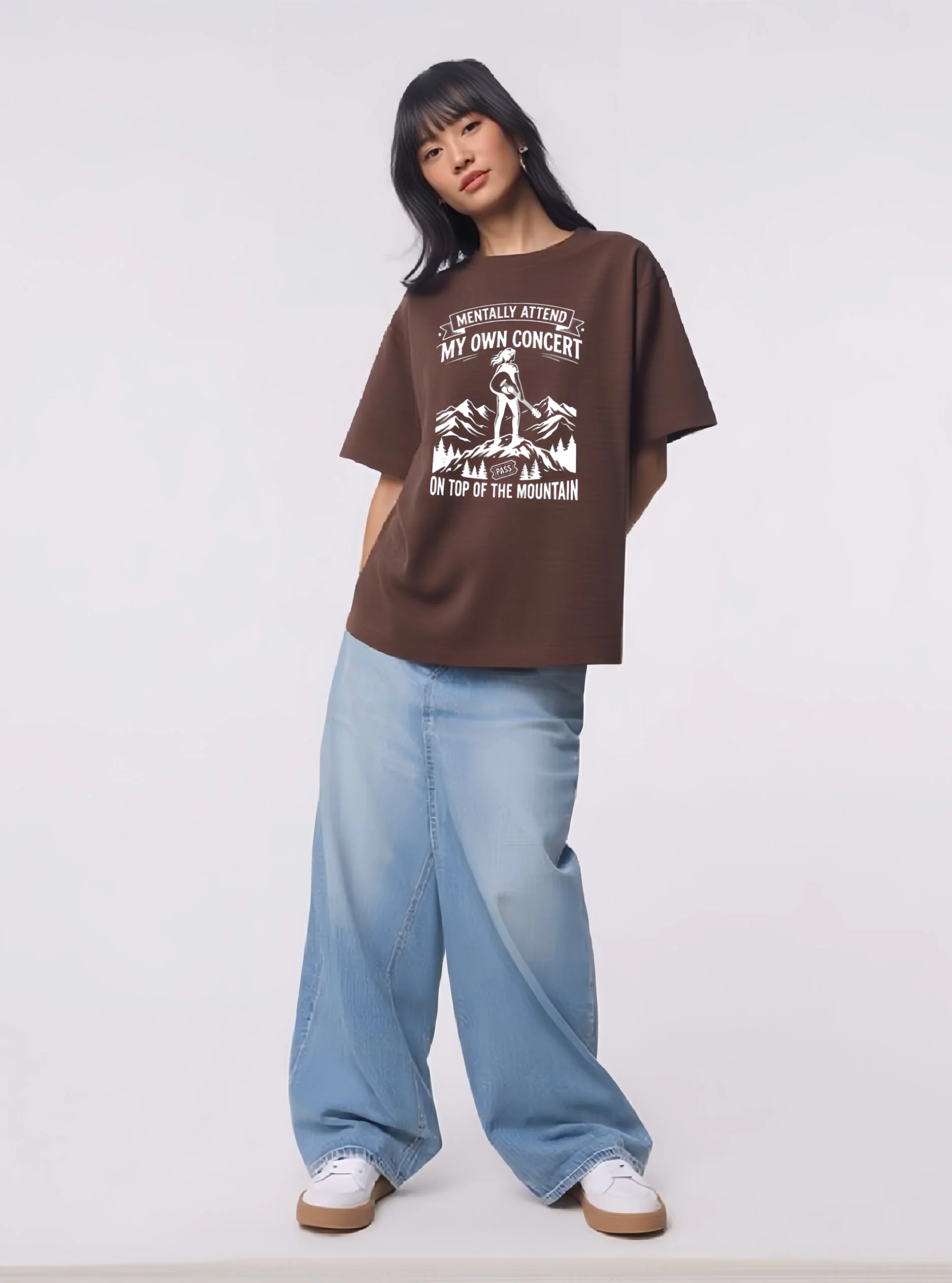 Own Mountain Concert Oversized T-Shirt - Image 4