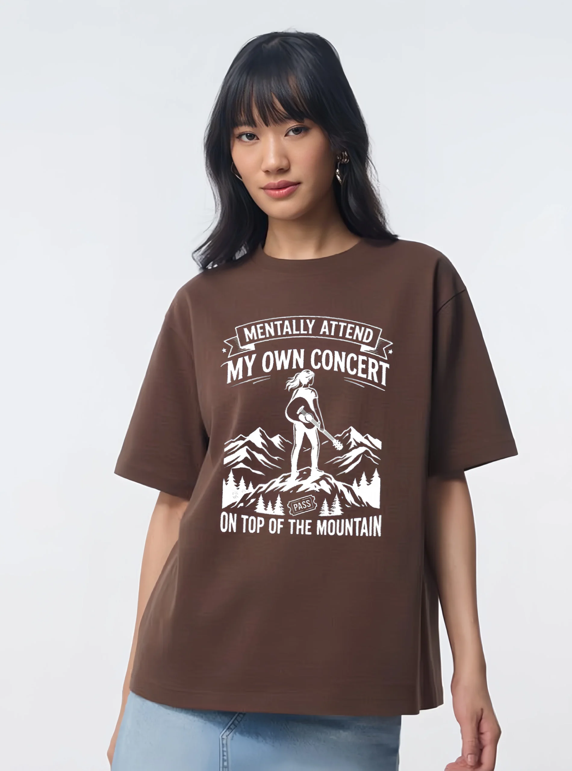 Own Mountain Concert Oversized T-Shirt - Image 3