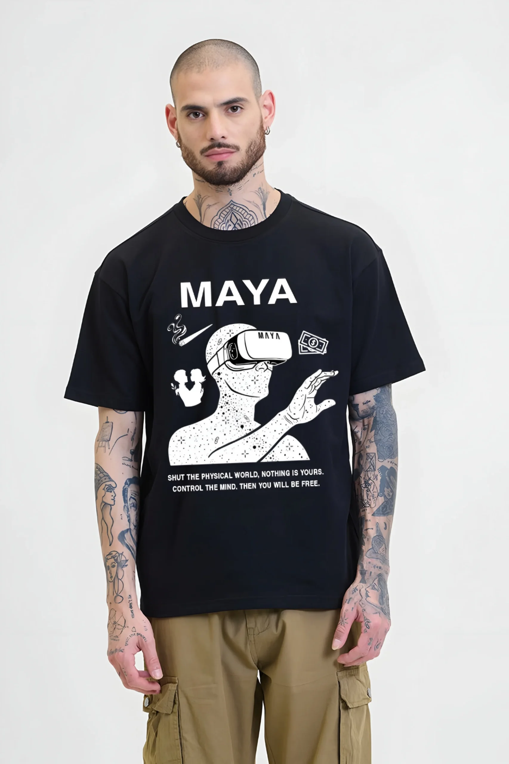 Universe Maya Oversized T-Shirt - Image 4