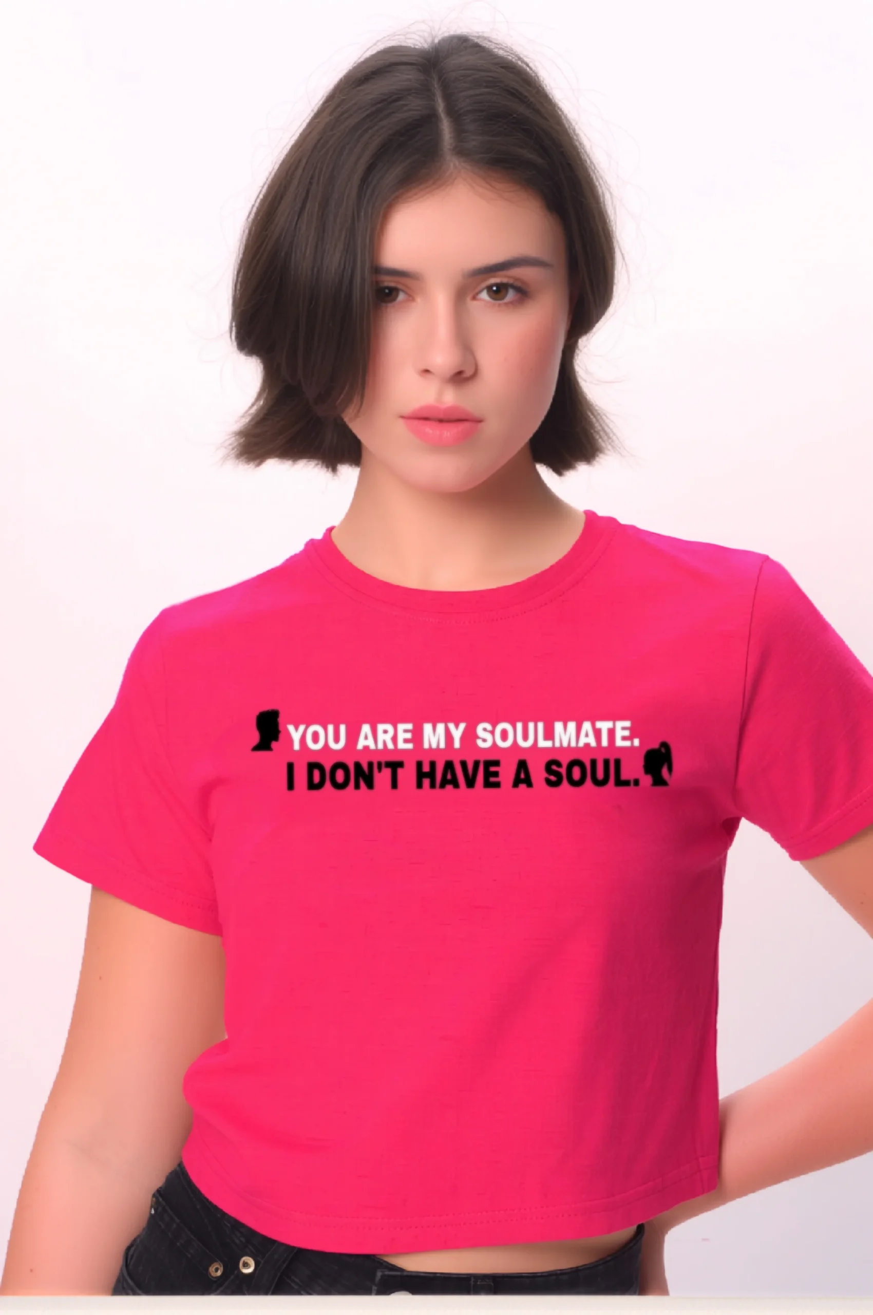 I Don't have a Soul Crop Top