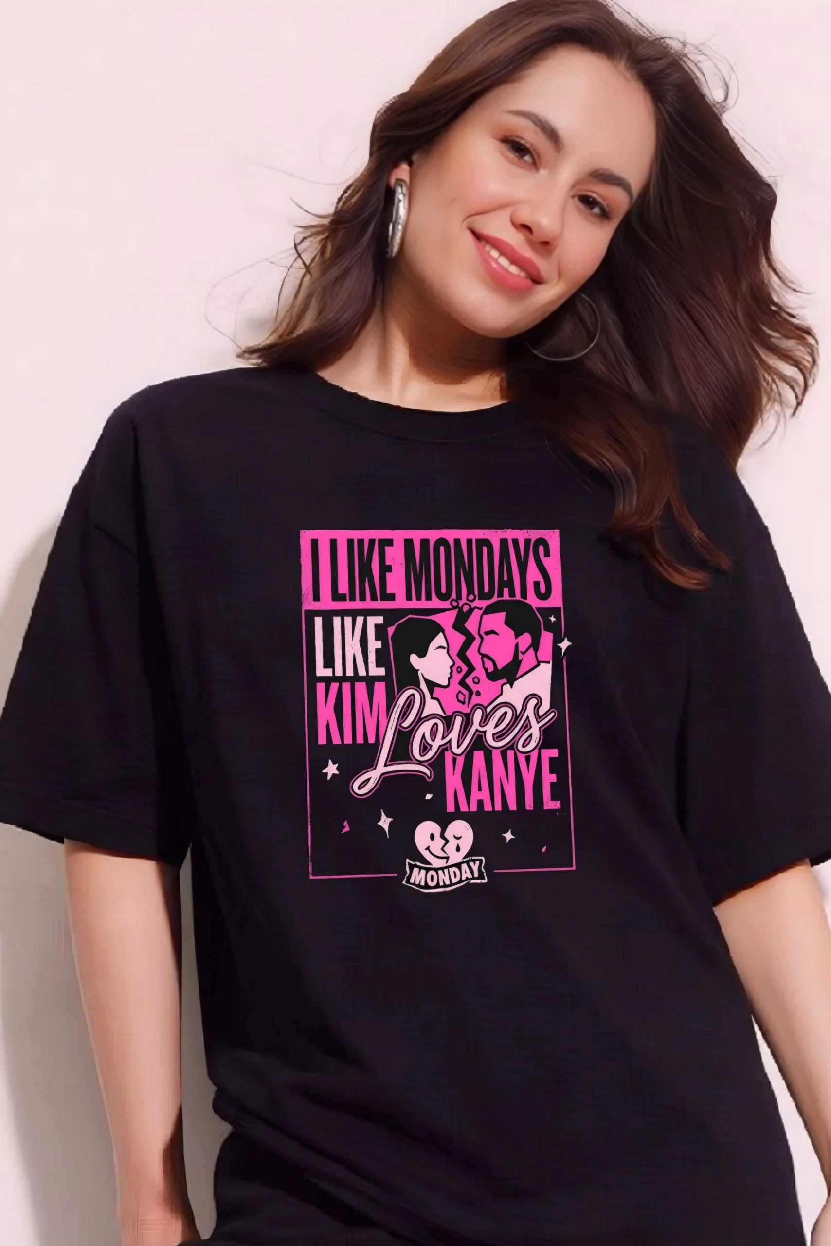 Kim love Kanye Oversized T-Shirt - Image 4