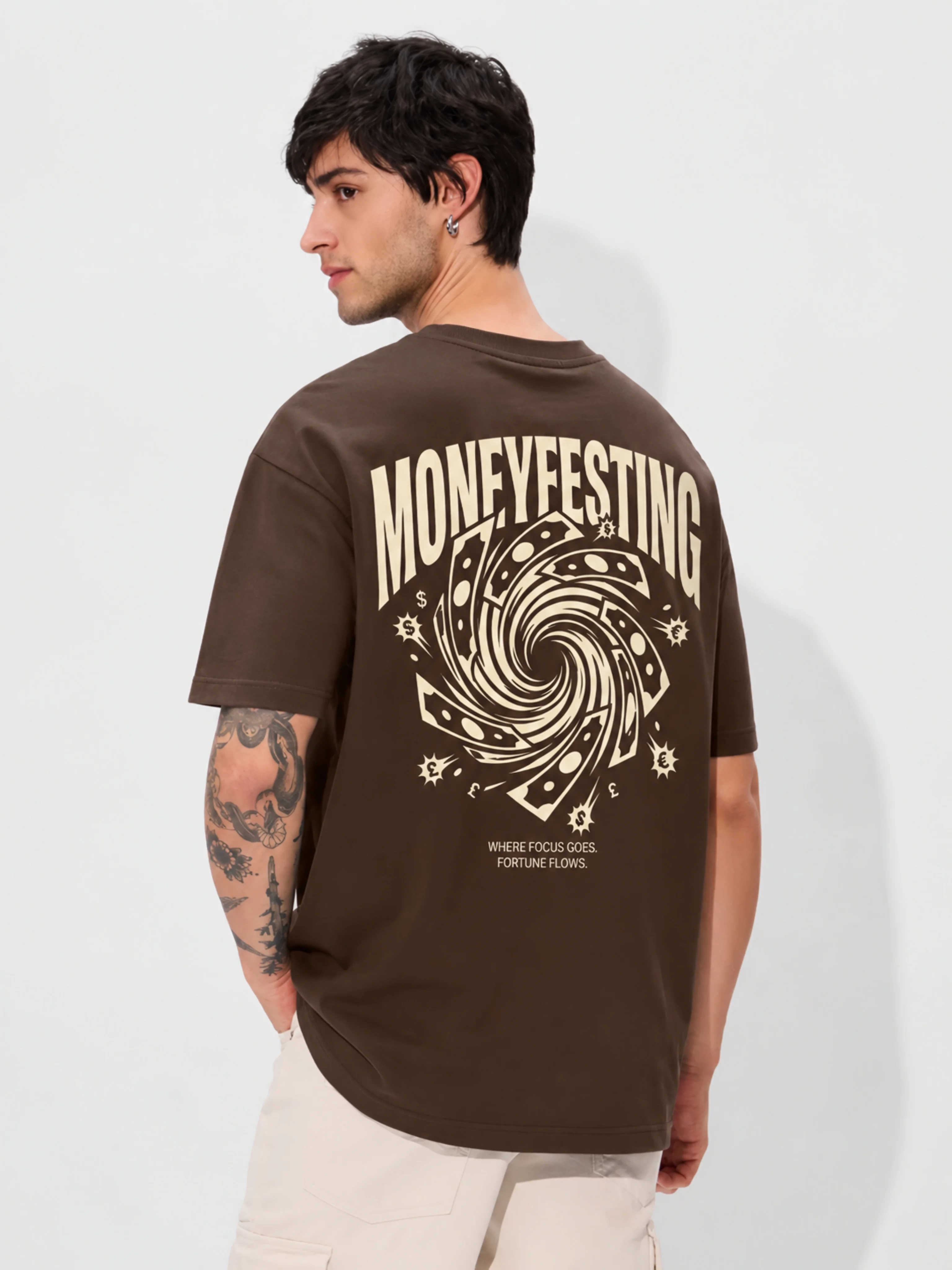 Moneyfesting Oversized T-Shirt - Image 4