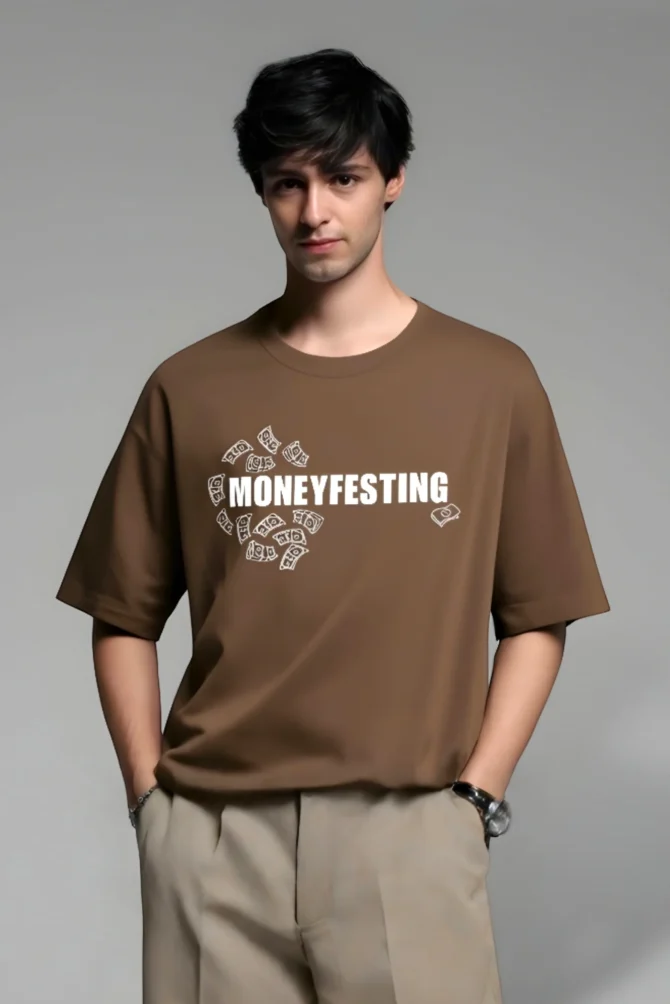 Moneyfesting Oversized T-Shirt - Image 3