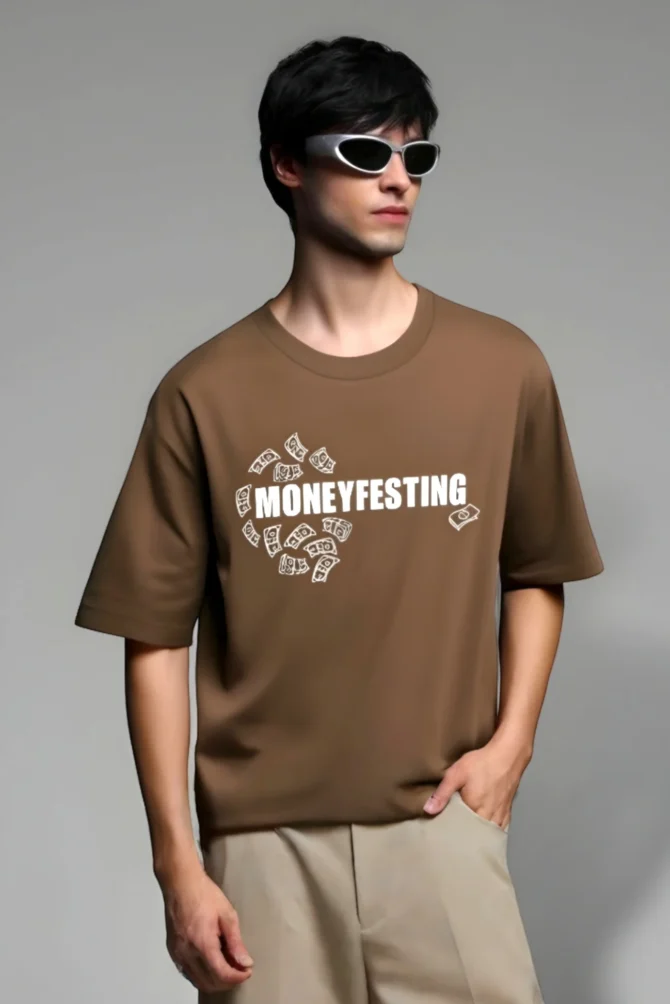 Moneyfesting Oversized T-Shirt - Image 4