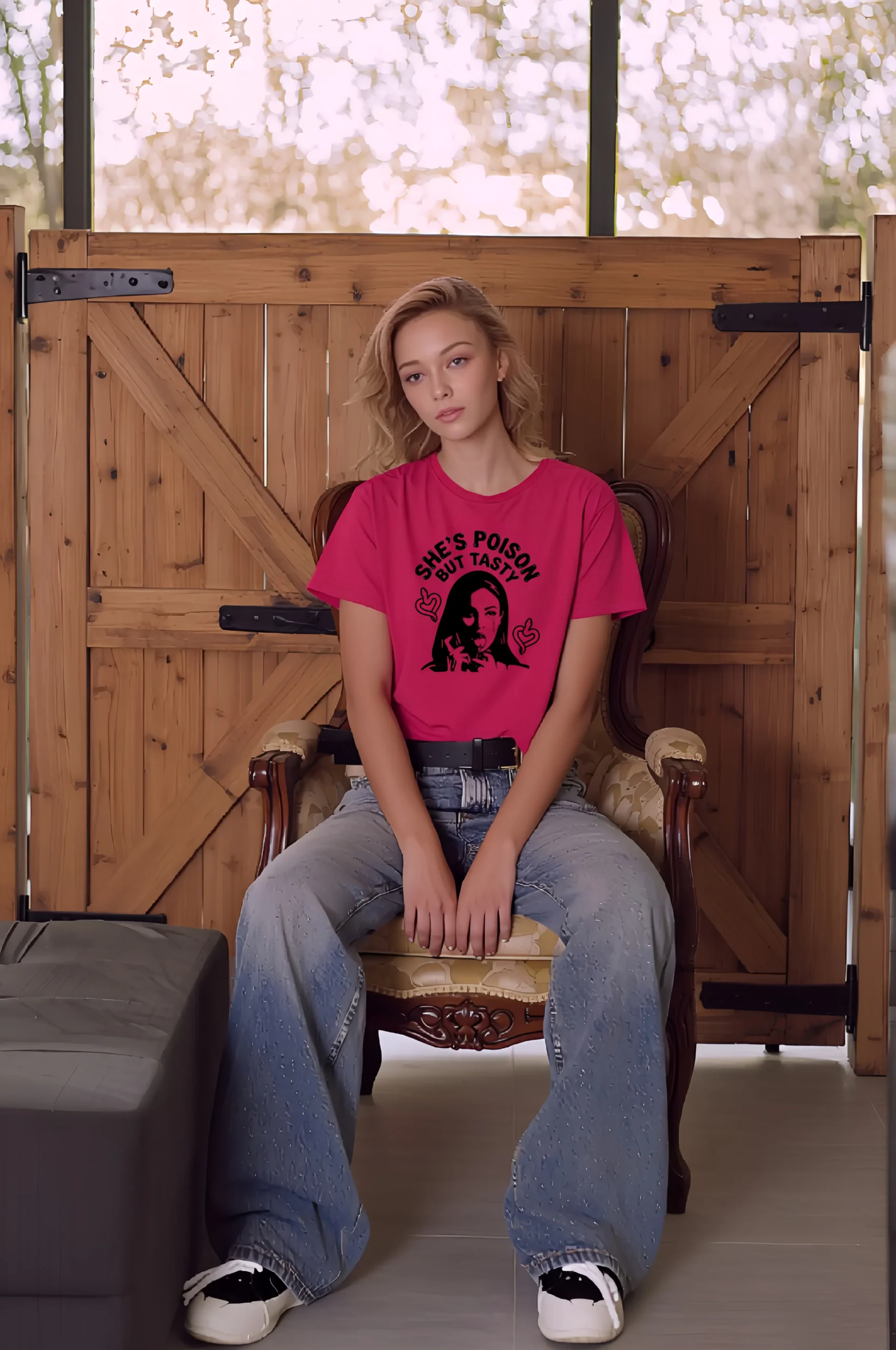 She's Poison but Tasty Crop top - Image 5