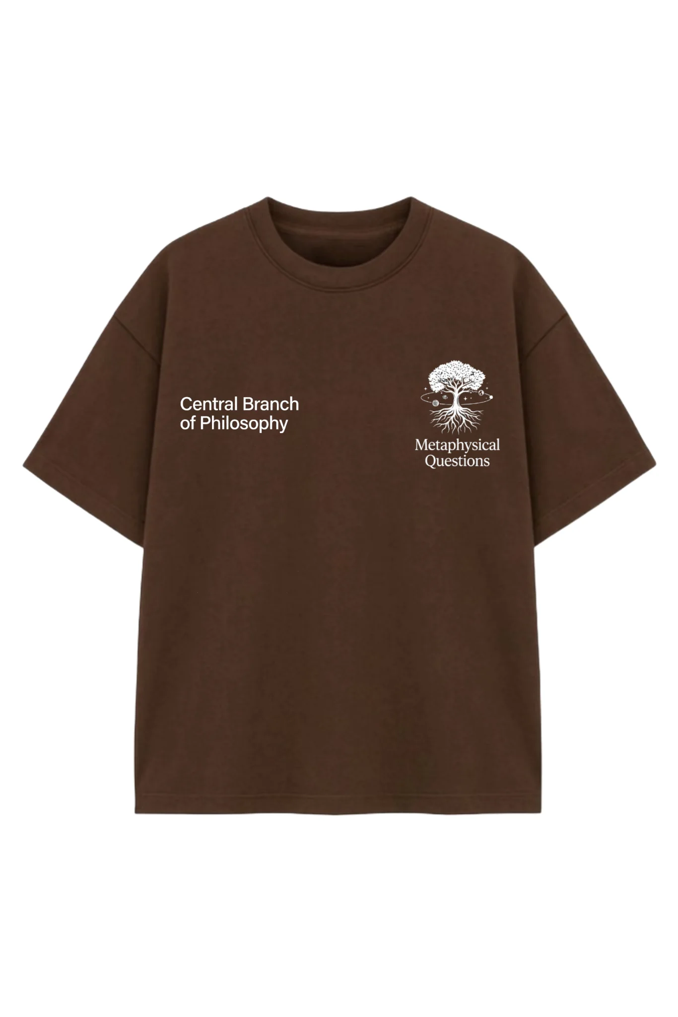 Branch of Philosophy Oversized T-shirt