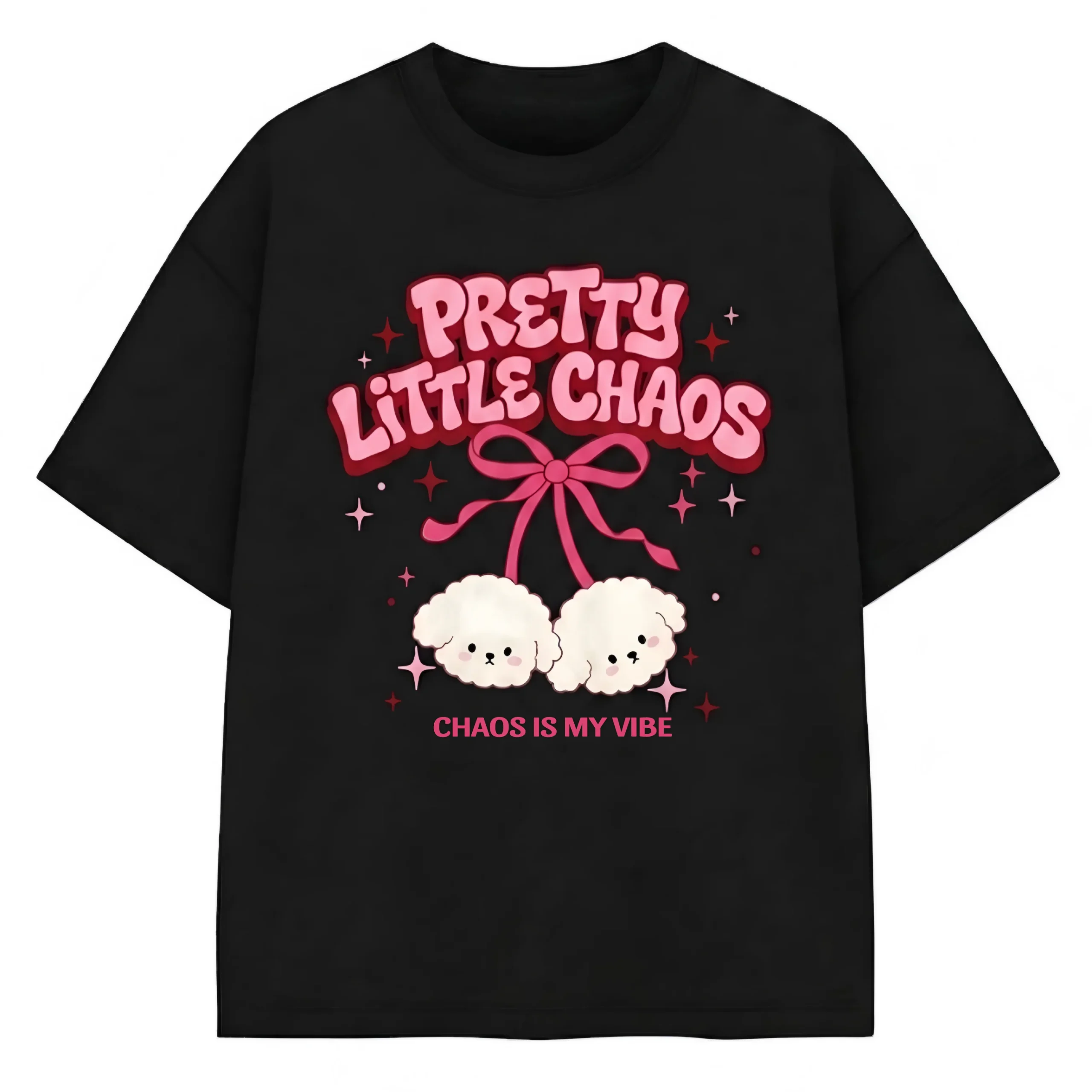Pretty Little Chaos Oversized T-shirt