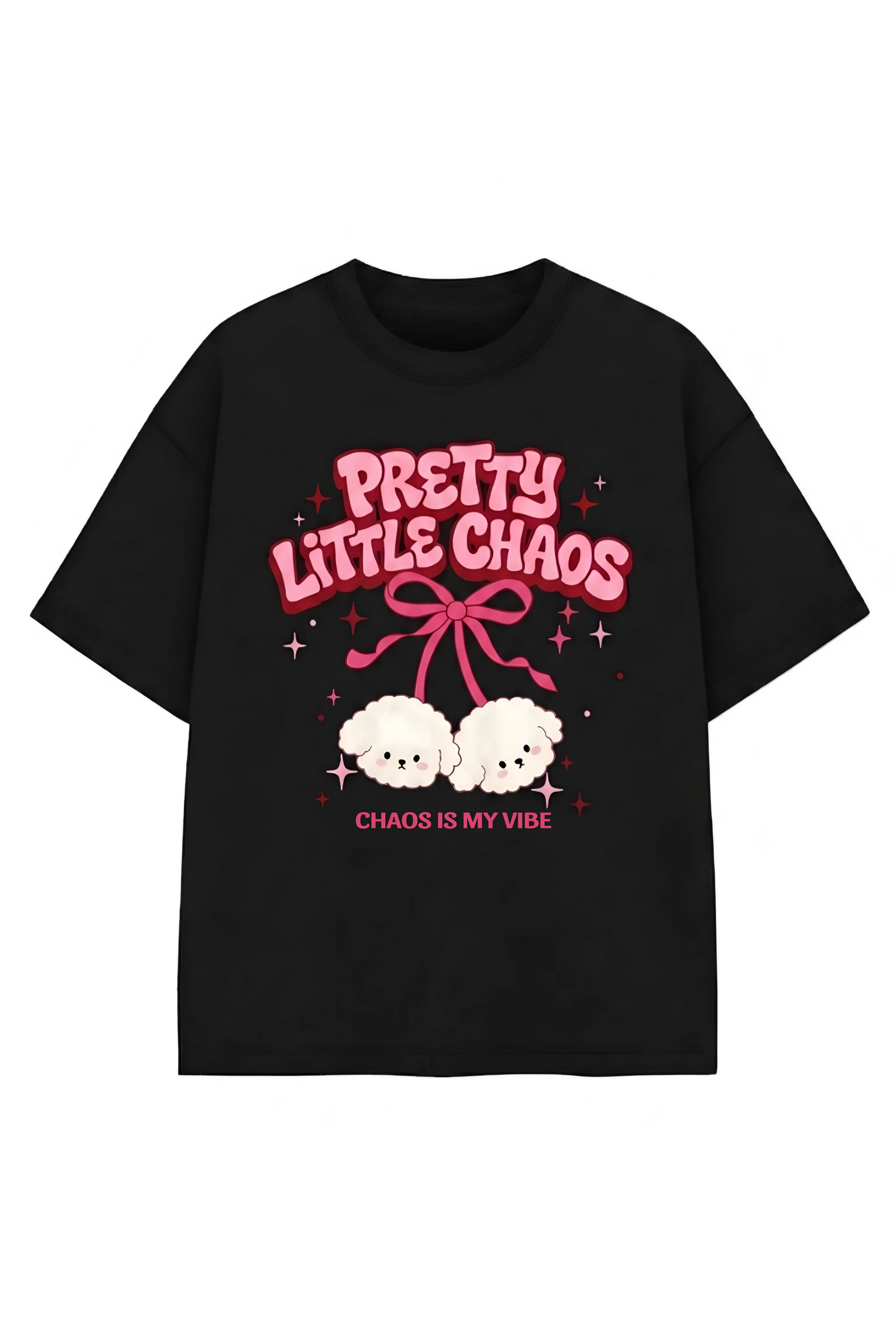 Pretty Little Chaos Oversized T-shirt