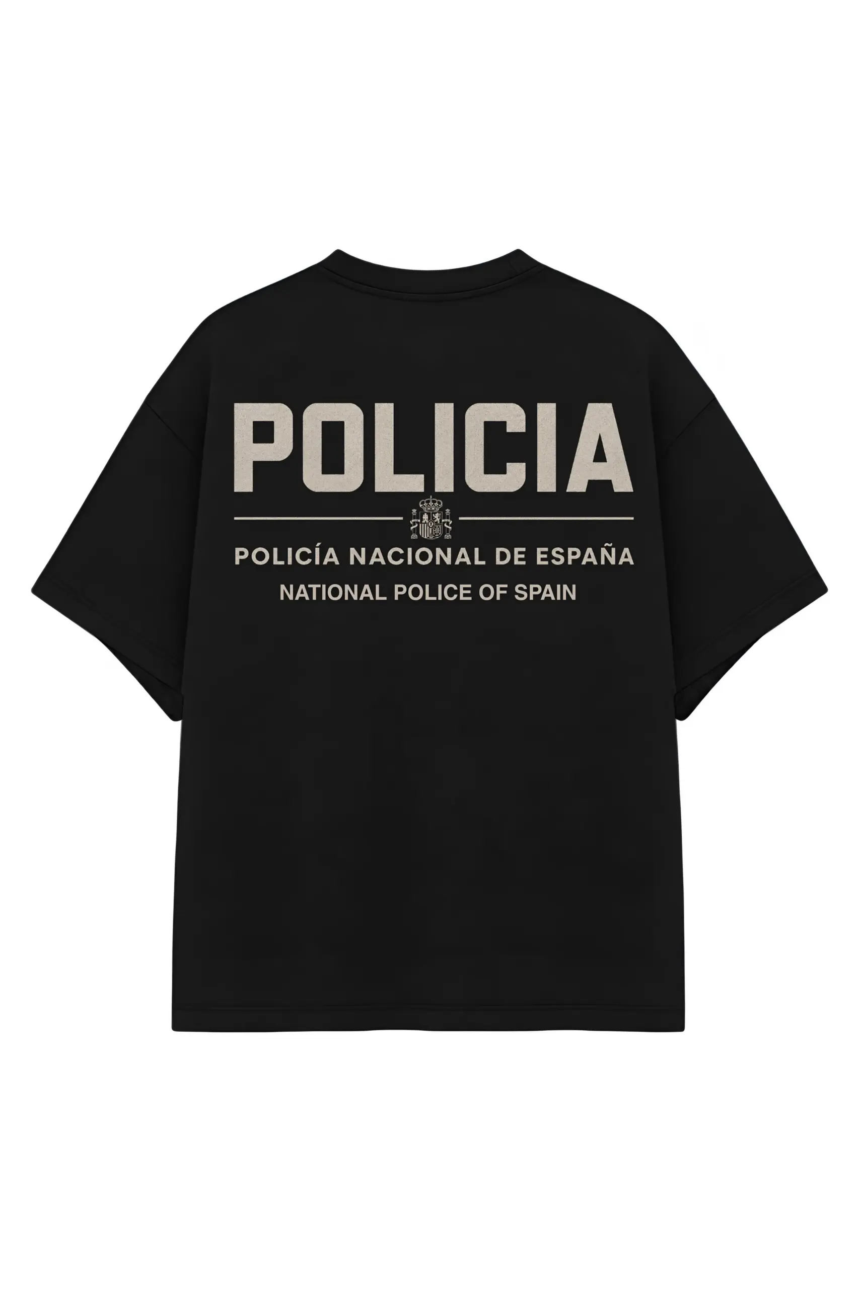 Policia of Spain Oversized T-shirt