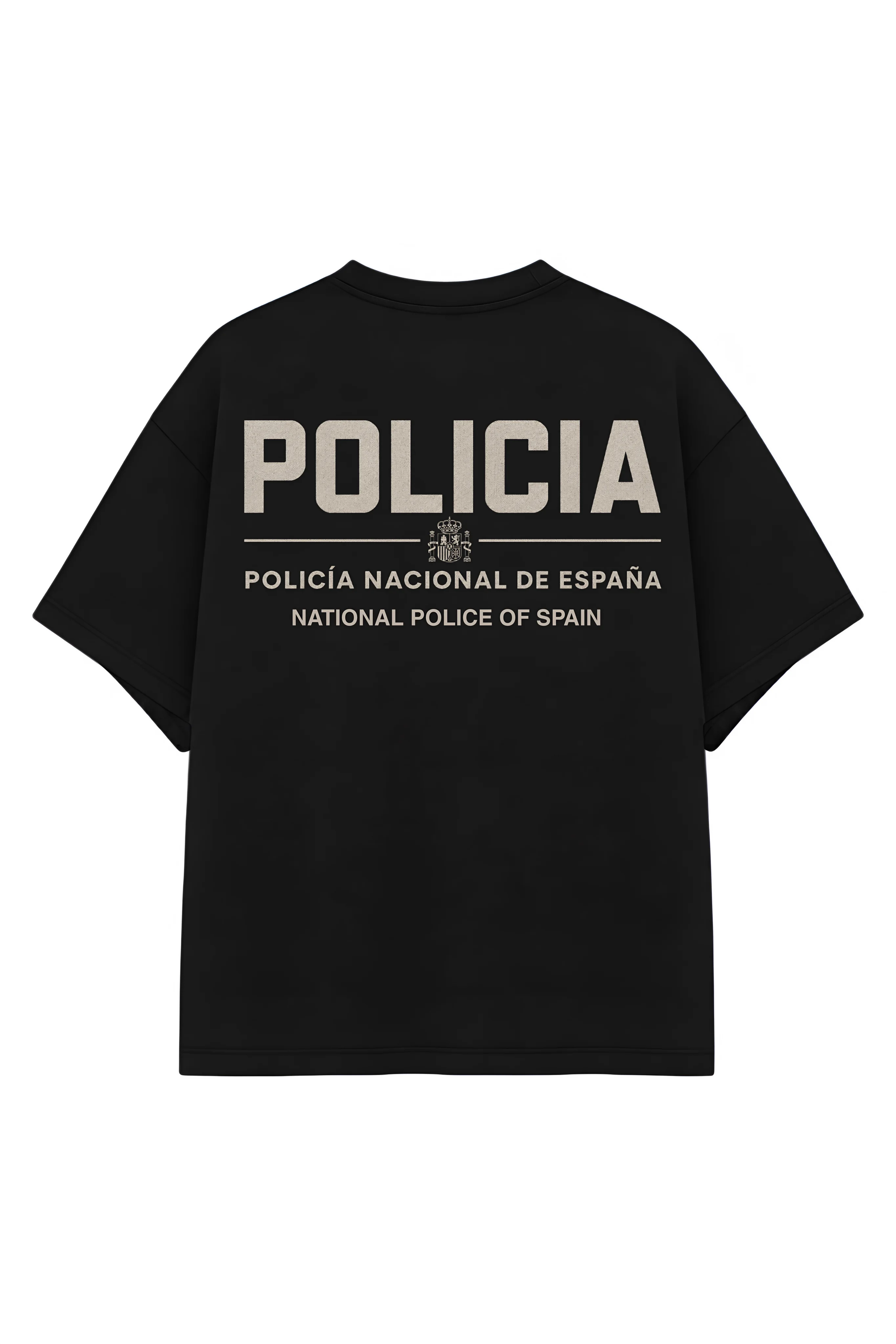 Policia of Spain Oversized T-shirt